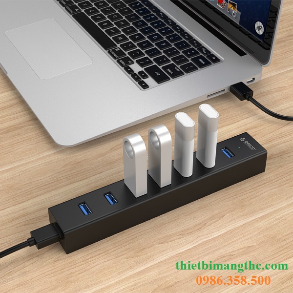 Hub USB 7 Cổng, Bộ chia USB 7 Cổng ORICO 3.0